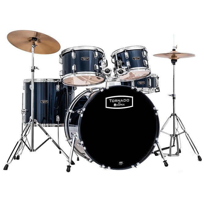 mapex tornado 22 blue