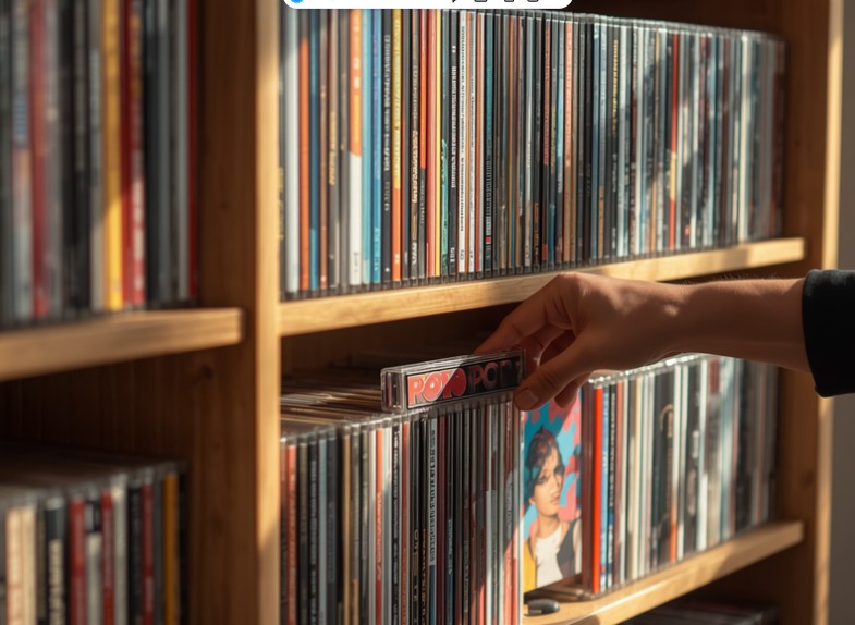 Płyty CD z muzyką pop